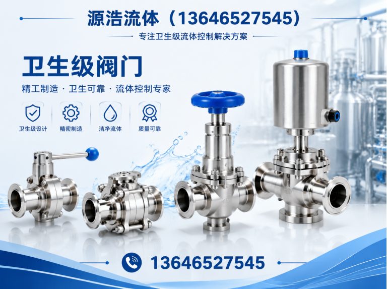 泰顺县卫生级阀门展示图